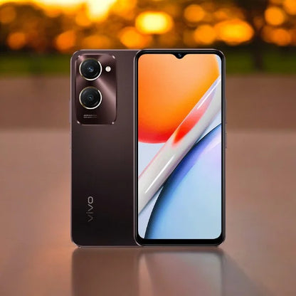 VIVO Y18 - 128 Go Stockage - 6Go de RAM - Double Carte Sim 5G, Wifi + 🎁 Coque protection Offerte