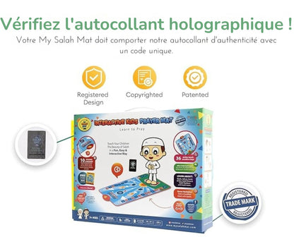 Tapis De Prière Interactif Pour Enfants – Apprendre La Salat Facilement Et en S’amusant