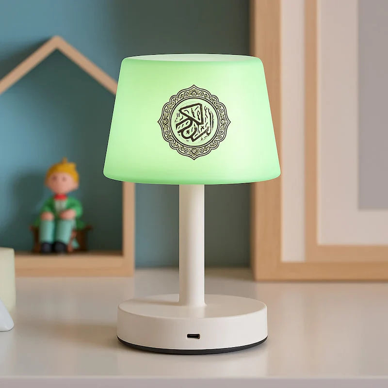 Lampe Coranique Intelligente Avec Enceinte Bluetooth