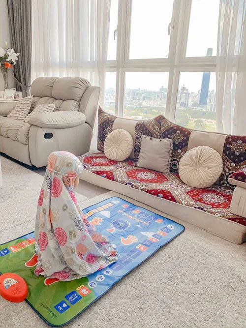 Tapis De Prière Interactif Pour Enfants – Apprendre La Salat Facilement Et en S’amusant
