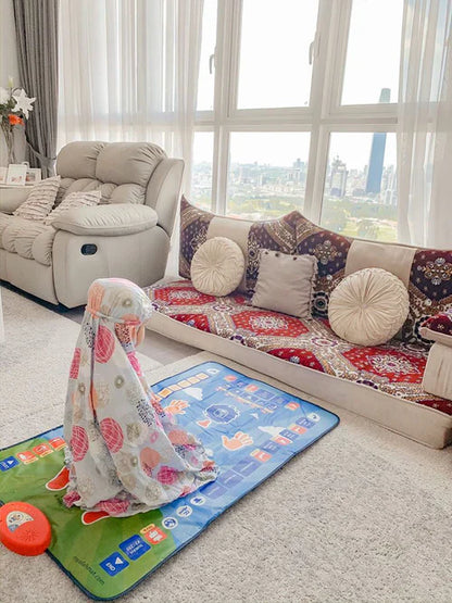 Tapis De Prière Interactif Pour Enfants – Apprendre La Salat Facilement Et en S’amusant
