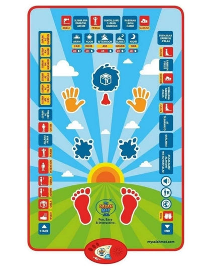 Tapis De Prière Interactif Pour Enfants – Apprendre La Salat Facilement Et en S’amusant